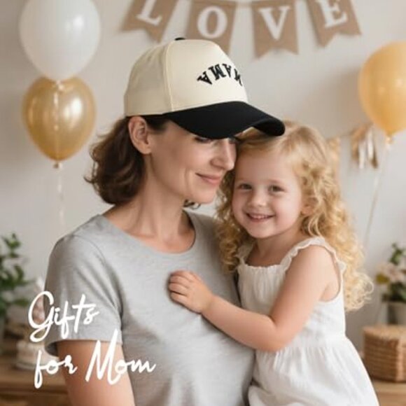 Upside Down Mama Trucker Hat Adjustable Snapback Cap Vintage Baseball Style main image 8